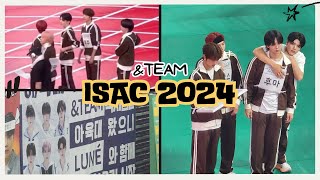 ampTEAM 앤팀 at ISAC 아육대 2024  Arrival amp Opening Ceremony Fancams [upl. by Dogs]