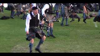 World Pipe Band Champions 2023  Peoples Ford Boghall amp Bathgate Caledonia  band reaction [upl. by Sualk]