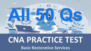 CNA Practice Test For Basic Restorative Services [upl. by Kerman]