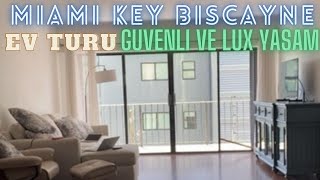 Miaminin En Guvenli Adasindaki Yasadigim Evin Kapilarini Aciyorum  Key Biscayne  Miamide Yasam [upl. by Sirdi]