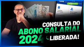 Abono Salarial 2024  QUEM TEM DIREITO  CONSULTA CTPS  RECURSO I PISPASEP [upl. by Nels710]