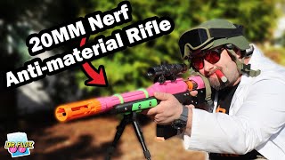 A 20MM AntiMaterial Nerf Sniper Rifle [upl. by Malet95]