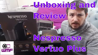 Unboxing and Review  Nespresso VertuoPlus Coffee Pod Machine [upl. by Iak]