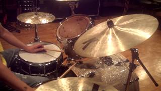 New Orleans Groove  Stanton Moore Style   Drum Lesson 9 [upl. by Randy]