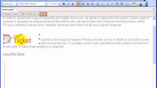 8 How to edit main page in osTicket [upl. by Oderf]