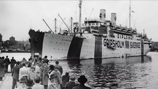 Swedish prisoner exchange ships during World War II  documentary [upl. by Alikahs]