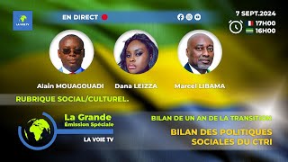 Grande Emission Speciale Bilan des Politiques Sociales du CTRI [upl. by Fraase]