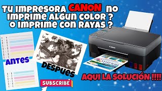 COMO REPARAR O DESTAPAR CABEZALES CANON  SERIE G G3160G2160G6010G7010  solución definitiva🔥🔥 [upl. by Legge]