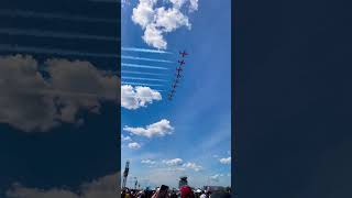 🇨🇦Snowbirds Bagotville Int Airshow SAIB aviation canadaarmyshortsshortshortvideoart [upl. by Crandell]