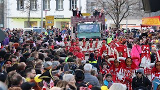 Großer Mittelbadischer Fasnachtsumzug Achern 2024 [upl. by Anderer726]