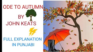 Ode to autumn poem full explanation of 3rd semester English compulsory [upl. by Buffum65]