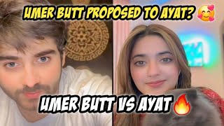 Umer Butt VS Ayat Live TikTok Match 🔥 Funny TikTok Live Match 🤣 rajabfamily umerbutttiktok live [upl. by Kariotta]