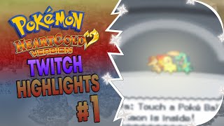 Pokemon HeartGold amp SoulSilver  Twitch Highlights 1  SHINY STARTER [upl. by Wivina]