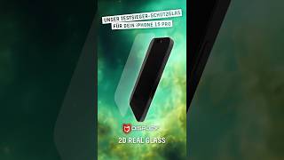 2D Real Premium Glass panzerglas screenprotector schutzfolie iphone15 schutzglas [upl. by Hehre]