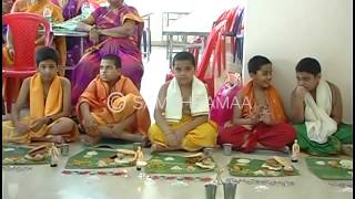 UPANAYANA in Bangalore  Thread Ceremony in Bangalore [upl. by Netsirk405]