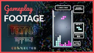 Tetris Effect Connected  Gameplay Footage PS5 [upl. by Aeslehc]