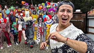 ¡¡ EL PAYASO IT INVADE LA CASA DE PARCERICO con PAYASOS ASESINOS [upl. by Spracklen]