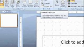 PPoint 14  How to Use Rulers Guides and Gridlines [upl. by Ronnica]