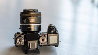 Canon EF lenses on Fujifilm with Auto Focus  Viltrox EFFX1 Adapter [upl. by Ahsiryt]