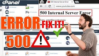 How to Fix 500 Internal Server error Step by Step ☑️ [upl. by Shanley942]