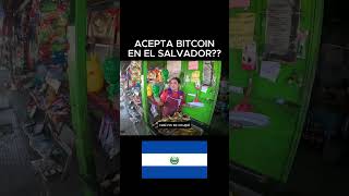 ACEPTA BITCOIN EN EL SALVADOR [upl. by Dibbell]