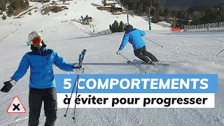 Ski  5 comportements à éviter pour progresser façon Labo du skieur [upl. by Katusha460]