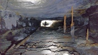 Reaching A Coal Slope Mine Underground On A 1000 Foot Haulage Way [upl. by Marin]