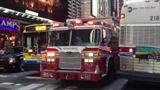 1 Million Views Special FDNY Responding Compilation 6 Blazing Sirens amp Loud Air Horns Throughout NYC [upl. by Tolland927]