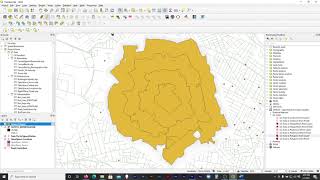 GEOG1026 TutA21 Making Isochrones in QGIS [upl. by Iem]