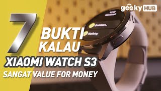 Smartwatch Budget Anti Bosen Xiaomi Watch S3 Review [upl. by Annauj]