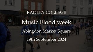 Radley Music Flood  Market Square [upl. by Bannerman]