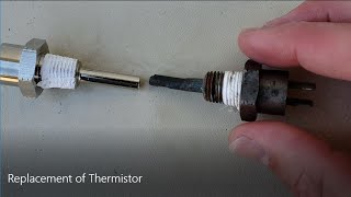 Pentair Mastertemp 400 Replacement of Thermistor [upl. by Aicilanna]