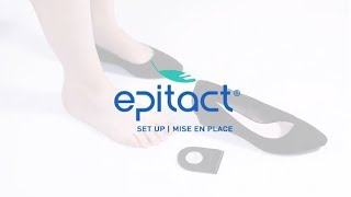 Mettre des Talonnettes pour soulager une fasciite plantaire  EPITACT® [upl. by Yrot]