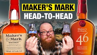 Makers Mark vs Makers Mark 46 Which Bourbon is WORTH IT [upl. by Anibur]