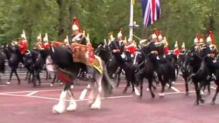 The Major Generals Review of Trooping the Colour  June 2012 [upl. by Tallula]