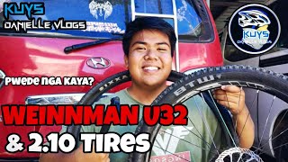 WEINMAN U32 RIMS  210 TIRES PWEDE KAYA  BIKE VLOG 20 [upl. by Ffirahs]