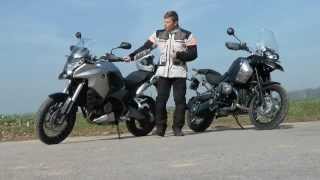 Honda Crosstourer vs BMW R1200GS  Attention danger [upl. by Ynohtnaleahcim348]