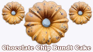 Easy Chocolate Chip Bundt Cake [upl. by Naxela]