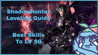 Lost Ark Shadowhunter Leveling Guide amp Build  Recommended Mob amp Leveling Skills With Explanation [upl. by Laspisa]