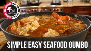 Seafood Gumbo  CHEF CARMEN ATL [upl. by Anurag]