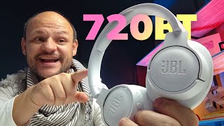 CHEGOU O NOVO Fone JBL Tune 720BT  É bom e vale a pena Review Headphone bluetooth [upl. by Haneehs]