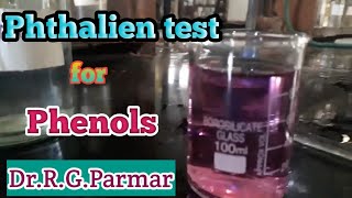 Phthalien test for Phenolic Compounds [upl. by Rego814]