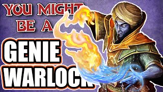 You Might Be a Genie Warlock  Warlock Subclass Guide for DND 5e [upl. by Yatzeck593]