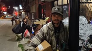 people quotcampingquot on the sidewalk threatened me for livestreaming on a public sidewalk [upl. by Bryce]