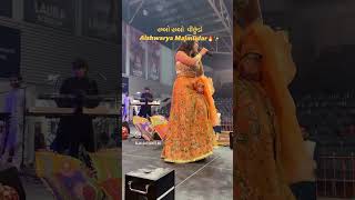 Aishwarya Majmudar Garba  Navratri [upl. by Elrebma]