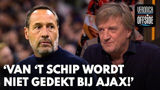 Wim over John van t Schip Hij wordt aan geen enkele kant gedekt bij Ajax  VERONICA OFFSIDE [upl. by Drake]