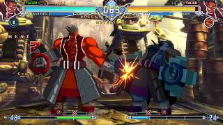 BlazBlue Central Fiction  Speedstar Course C as Tager Stylish [upl. by Levitt]