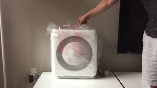 Coway AP1512HH Mighty Air Purifier Unboxing HEPA filter [upl. by Eniamej]