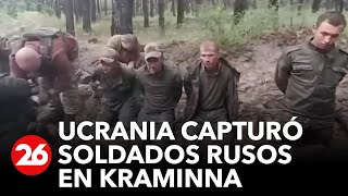 Conflicto entre Rusia y Ucrania día 526 soldados rusos capturados cerca de Kraminna [upl. by Halilak]