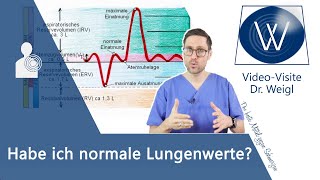 Lungenfunktion Gesunde Lungenwerte Schlechte Werte nach einem Lungentest zB Spirometrie [upl. by Eric]